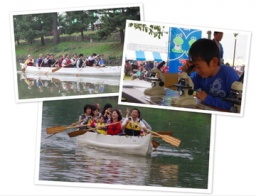 【綾瀬川再生２１情報！】水上から自然環境を考えよう！【草加ふささら祭り２０１２】