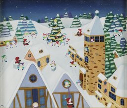 「絵画展 口と足で表現する世界の芸術家たち」2015札幌展