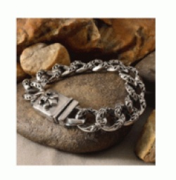  クロムハーツ ブレスレット ステンレス ブレスレット チェーン アクセサリー サイズ調節可能