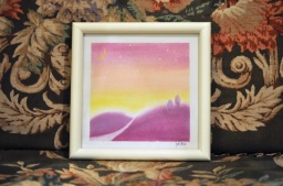 大人サークル【パステルアート】《パステルアートで 丘 を描こう》