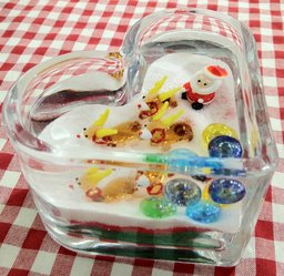 「ジェルクラフト」クリスマスの手作りオブジェ体験