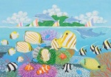 絵画展 口と足で表現する世界の芸術家たち(2015市川展）