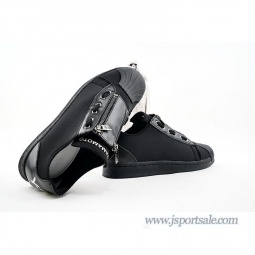 Adidas Y-3 Super Zip superstar Triple Black ワイスリー スーパージップ スーパースター トリ...