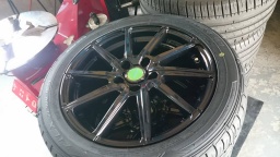 コンパクトカータイヤ激安和泉市、コンパクトカータイヤ&アルミSET激安大阪・和泉市・泉大津市...