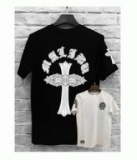  マリブ クロス プリント 半袖 Tシャツ カジュアル 2色可選 男女兼用