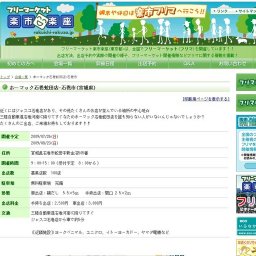 フリマ開催 ホーマック石巻蛇田店-石巻市