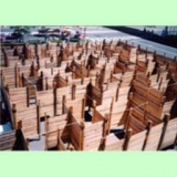 巨大ウッディ迷路