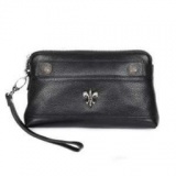 CHROME HEARTS メンズ財布　クロムハーツ コピー　メンズ長財布　ブラック