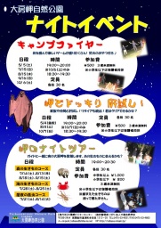 大房岬自然公園 ｜ キャンプファイヤー