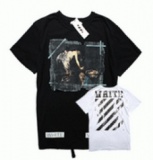 爆買い定番人気2017春夏 無地 クルーネック 吸汗速乾Off-White オフホワイト半袖 Tシャツ