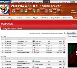 FIFA WorldCup2010 日本 vs デンマーク