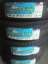 グッドイヤー GT-エコ ステージ 販売、工賃込みにて販売中!