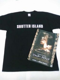 「シャッター アイランド」オリジナルTシャツ　5名様にプレゼント！