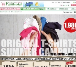 オリジナルTシャツ1980円@Fujifilm Mall 