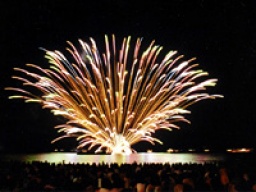 くろべ生地浜海上花火大会