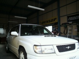 スバル　フォレスター　車検　1日車検 和泉市　高石市　岸和田市　堺市など