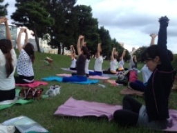 サンセットヨガ@お台場ビーチ vol.4