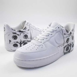 人気新作 SUPREME xCOMME des GARCONS SHIRT xNIKE 17ss air force 1 07/supreme/cdg 923044-10...