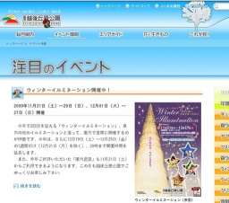 ウィンターイルミネーション開催中！