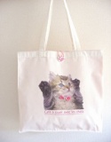 猫カフェ“ニャンシー”のオリジナルトートバッグ販売中!!