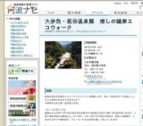 大歩危・祖谷温泉郷 癒しの健康エコウォーク