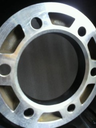 ハイエース アルミホイール インセット加工