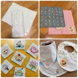 刺繍カフェ☆ワンコインでベビーに世界にひとつのプレゼントを♩