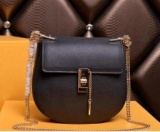 CHLOE CLASSICS Drew ショルダーバッグ スモールグ クロエ バッグ 人気 レディース バッグ ブラ...