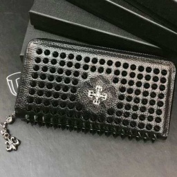 超人気美品　クロムハーツ　CHROME HEARTS メンズ　財布　ブラック_品質保証