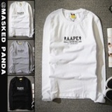 【激安】 2016春夏 a bathing APE ベイシングエイプ メンズ 長袖Tシャツ 2色可選_品質保証