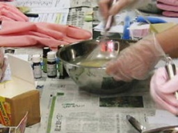 犬用・人用 手作り石鹸教室 in アロマトリートメントサロン せせらぎ