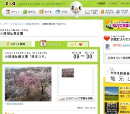 小諸城址懐古園「桜まつり」