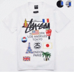 個性派 2017春夏新作着心地抜群！カジュアル STUSSY ステューシー半袖 Tシャツ 男女兼用