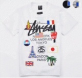 個性派 2017春夏新作着心地抜群！カジュアル STUSSY ステューシー半袖 Tシャツ 男女兼用