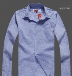 13SS 長袖 シャツ SUPREME シュプリームxコムデギャルソン DSM COMME des GARCONS Gusset Shirt...