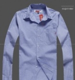 13SS 長袖 シャツ SUPREME シュプリームxコムデギャルソン DSM COMME des GARCONS Gusset Shirt...