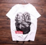 春夏爆買い新品SUPREME シュプリーム tシャツ コピー マリリンモンロー プリント クルーネック ...