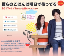 僕らのごはんは明日で待ってる 公開