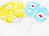 パステル和アート　うちわを作ろう