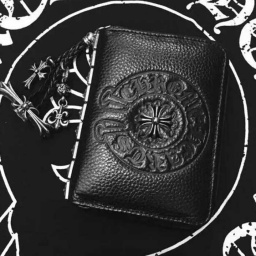オリジナル　クロムハーツ　CHROME HEARTS メンズ　財布　ブラック_品質保証