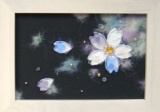 ガラスの貼り絵〜クリスタルコラージュ「夜桜」体験会｜アート工房Mint*Blue