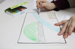 毎日が楽しくなる♪あなた時間の使い方 1日集中クレヨンアートトレーナー講座