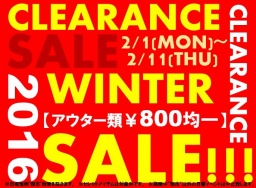 古着市場[MEGATON MARKET] CLEARANCE SALE!!