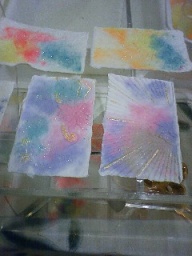 夏休み紙漉き体験ワークショップ