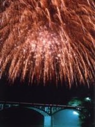 水郷大江夏まつり灯ろう流し・花火大会