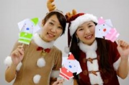 インフォメーションスタッフから、可愛いクリスマスプレゼント