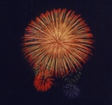 志木市　市制施行40周年記念　市民花火大会