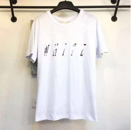 新入荷 新品 Off-White オフホワイト Tシャツ 格安 半袖 メンズ コットン 夏服 ブラック ホワイ...