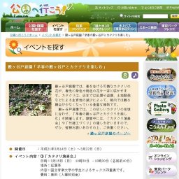 早春の殿ヶ谷戸とカタクリを楽しむ