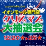 イオンモール千葉ニュータウン クリスマス大抽選会